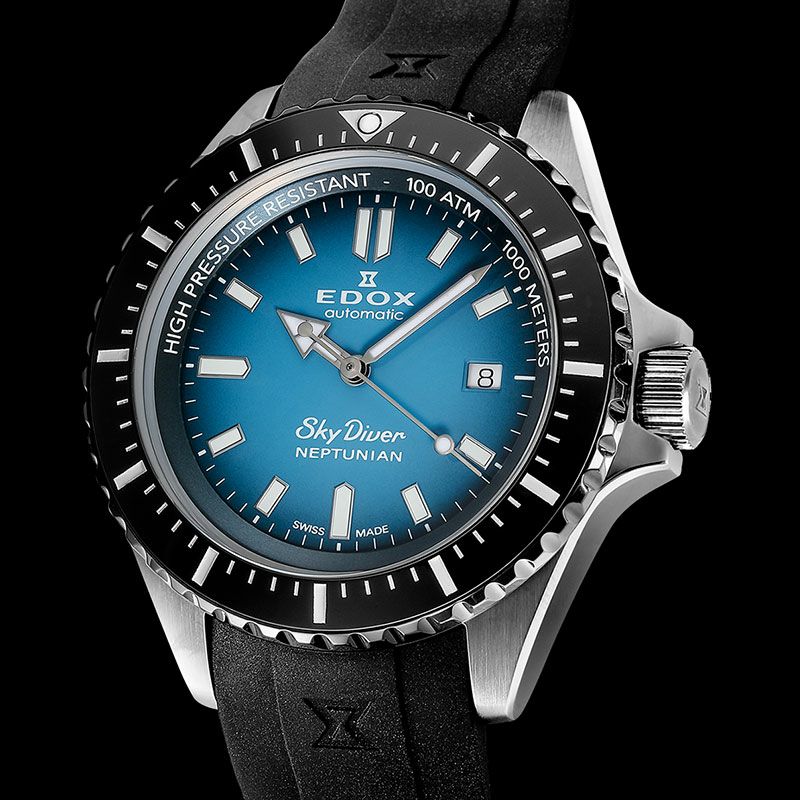 EDOX NEPTUNIAN AUTOMATIC エドックス ネプチュニアン オートマティック 80120-3NCA-BUIDN