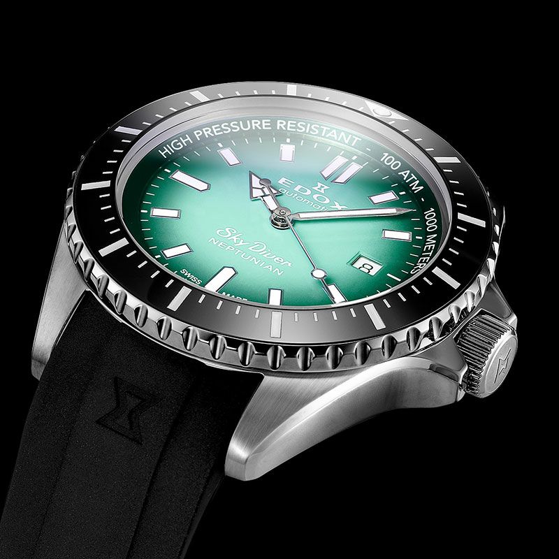 EDOX NEPTUNIAN AUTOMATIC エドックス ネプチュニアン オートマティック 80120-3NCA-VDN