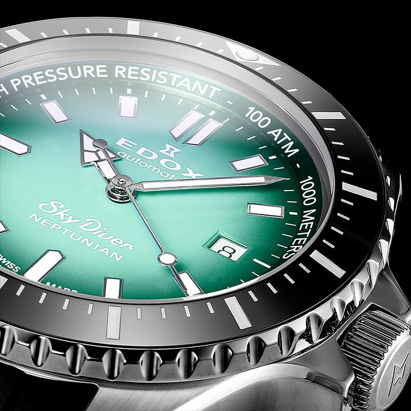 EDOX NEPTUNIAN AUTOMATIC エドックス ネプチュニアン オートマティック 80120-3NCA-VDN