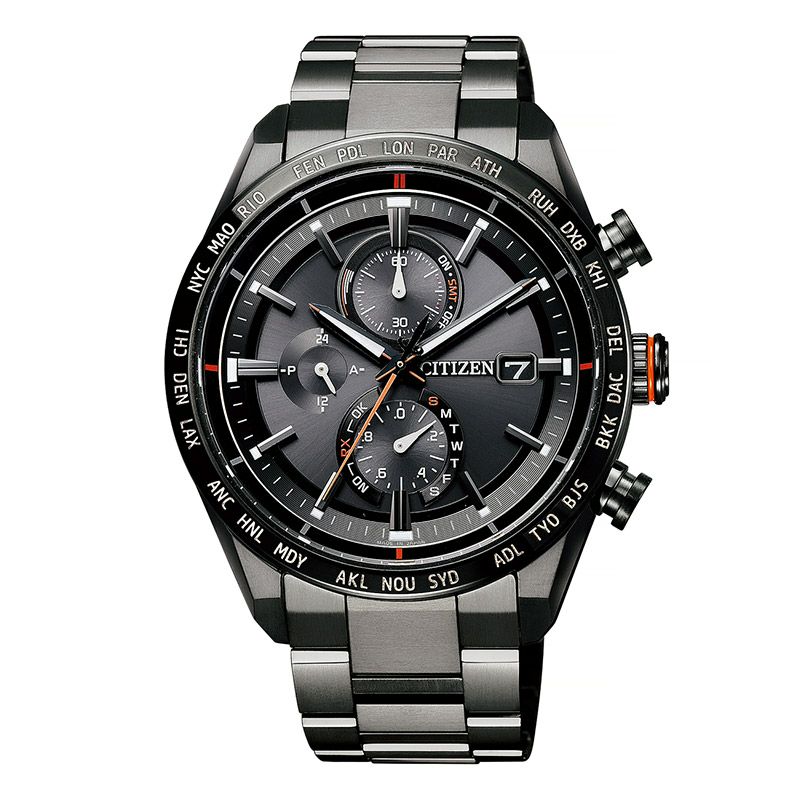 ATTESA Eco-Drive Radio Controlled Watch Direct Flight アテッサ エコ・ドライブ電波時計 ダイレクトフライト AT8185-62E