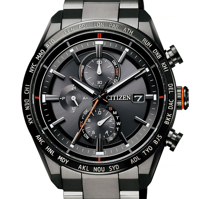 ATTESA Eco-Drive Radio Controlled Watch Direct Flight アテッサ エコ・ドライブ電波時計 ダイレクトフライト AT8185-62E