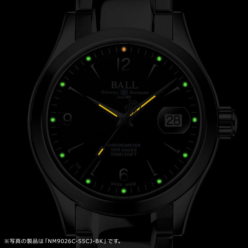 BALL WATCH OHIO CHRONOMETER ボール ウォッチ オハイオ クロノメーター NM9026C-S5CJ-SL