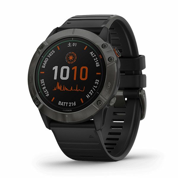 GARMIN fenix 6X Pro Dual Power Ti Black DLC ガーミン フェニックス 6X プロデュアルパワー Ti ブラック DLC 010-02157-53