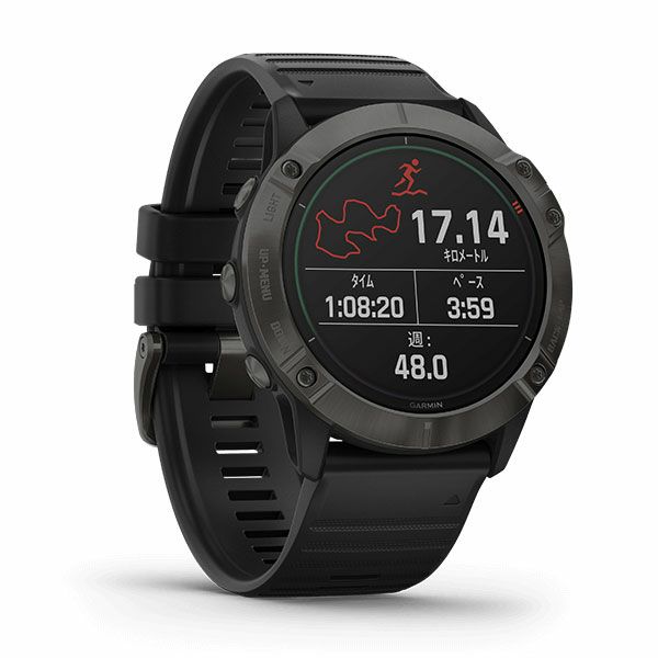 GARMIN fenix 6X Pro Dual Power Ti Black DLC ガーミン フェニックス 6X プロデュアルパワー Ti ブラック DLC 010-02157-53