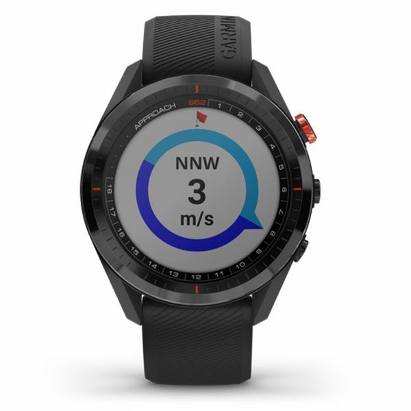 GPSゴルフナビ新品 GARMIN ガーミン Approach S62 ブラック - 腕時計 