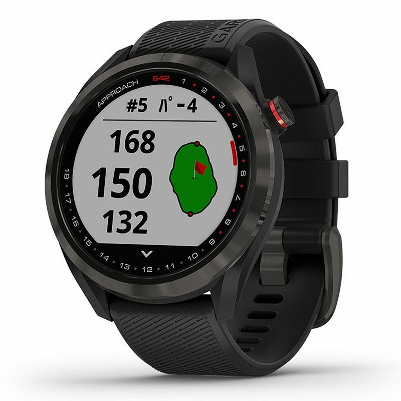 GARMIN Approach S42 Black / Carbon Gray ガーミン アプローチ S42 ブラック / カーボングレー  010-02572-20｜正規取り扱いブランド｜時計・腕時計の通販サイトBEST ISHIDA（正規・中古販売店）