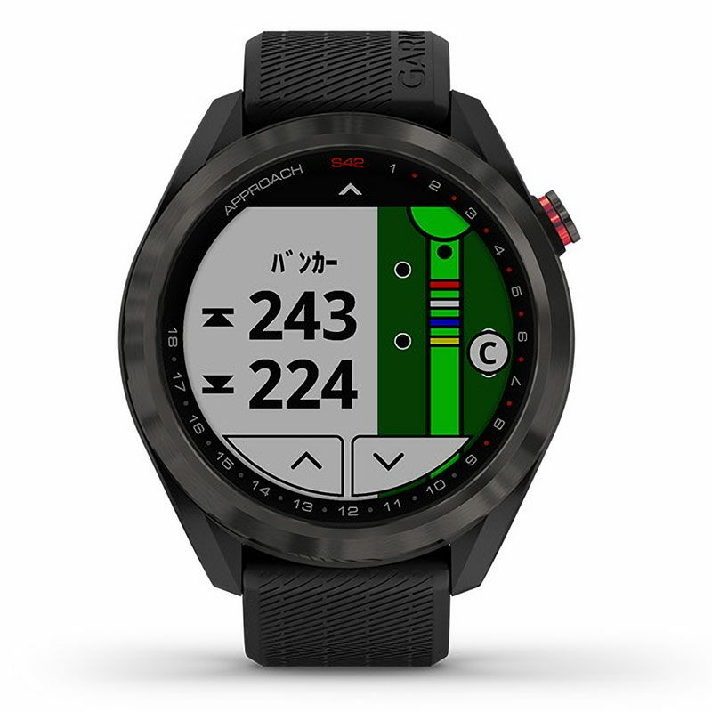 GARMIN Approach S42 Black / Carbon Gray ガーミン アプローチ S42 