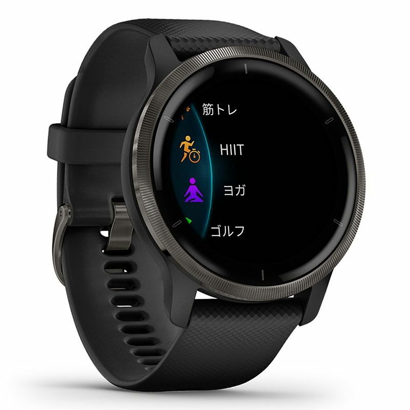 GARMIN Venu 2 Black Slate ガーミン ベニュー 2 ブラック/スレート