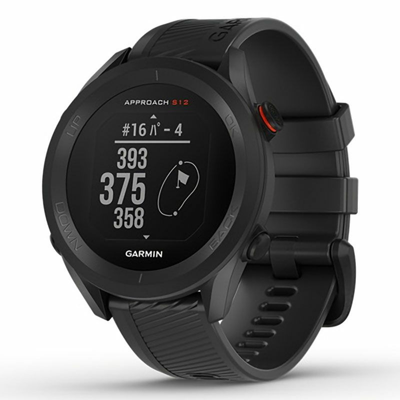GARMIN Approach S12 Black ガーミン アプローチ S12 ブラック 010-02472-20