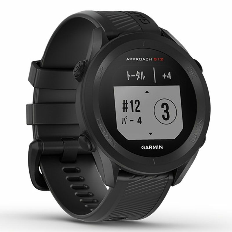 GARMIN Approach S12 Black ガーミン アプローチ S12 ブラック 010-02472-20