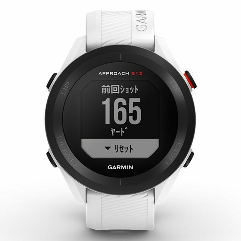 GARMIN Approach S12 White ガーミン アプローチ S12 ホワイト 010-02472-22