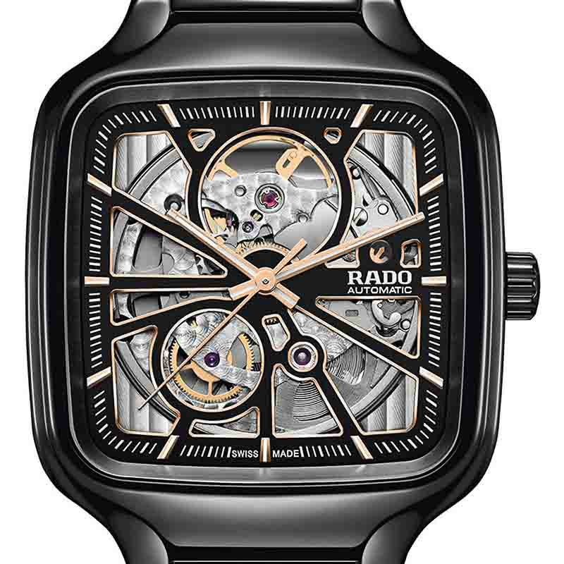 RADO True Square Automatic Open Heart ラドー トゥルー スクエア 