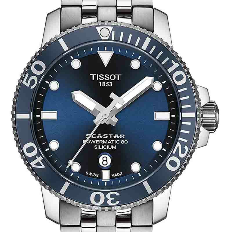 TISSOT SEASTAR 1000 AUTOMATIC SILICIUM ティソ シースター 1000 