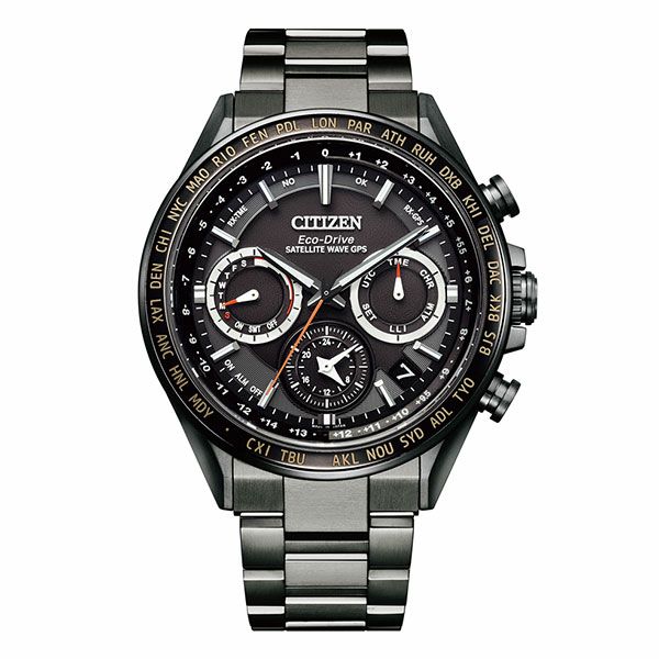 ATTESA Eco-Drive Black Titanium(TM) Series アテッサ エコ・ドライブ 