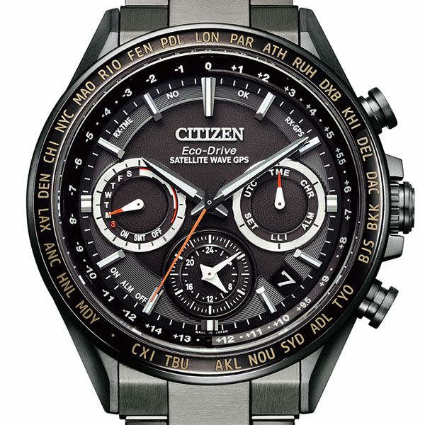 ATTESA Eco-Drive Black Titanium(TM) Series アテッサ エコ・ドライブ 