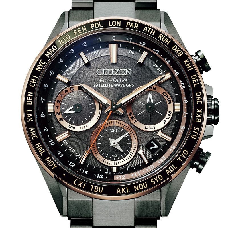 ATTESA Eco-Drive Black Titanium(TM) Series アテッサ エコ・ドライブ ブラックチタン(TM)シリーズ CC4016-67E