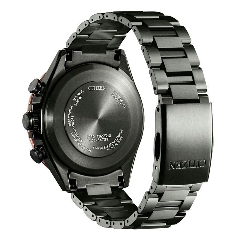 ATTESA Eco-Drive Black Titanium(TM) Series アテッサ エコ・ドライブ 