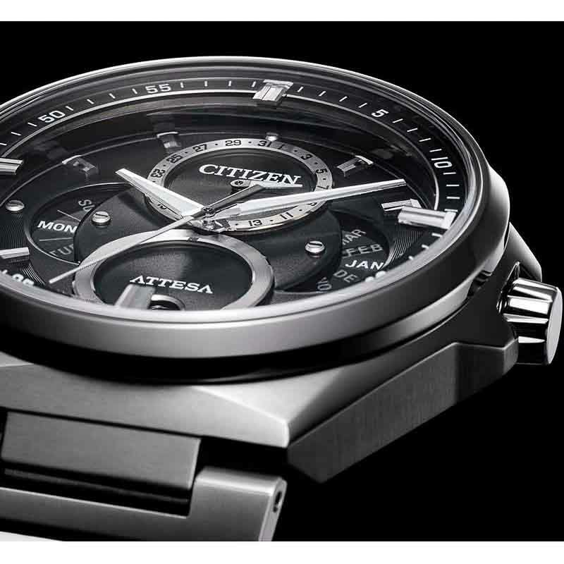 ATTESA Eco-Drive Triple Calendar Moon Phase アテッサ エコ・ドライブ トリプルカレンダー ムーンフェイズ BU0060-09H