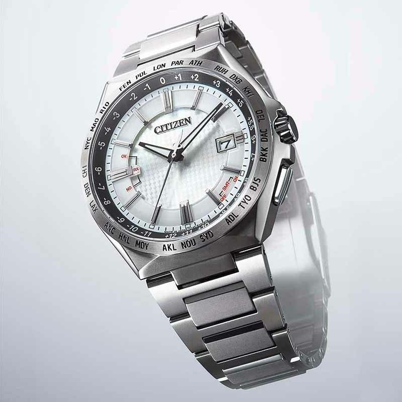 ATTESA Eco-Drive Radio Controlled Watch Direct Flight アテッサ エコ・ドライブ電波時計 ダイレクトフライト CB0210-54A