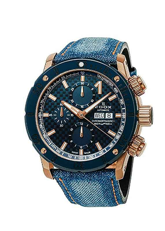 EDOX CHRONOFFSHORE-1 CHRONOGRAPH AUTOMATIC エドックス クロノ 