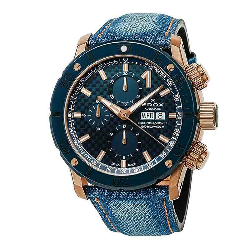 EDOX CHRONOFFSHORE-1 CHRONOGRAPH AUTOMATIC エドックス クロノ 