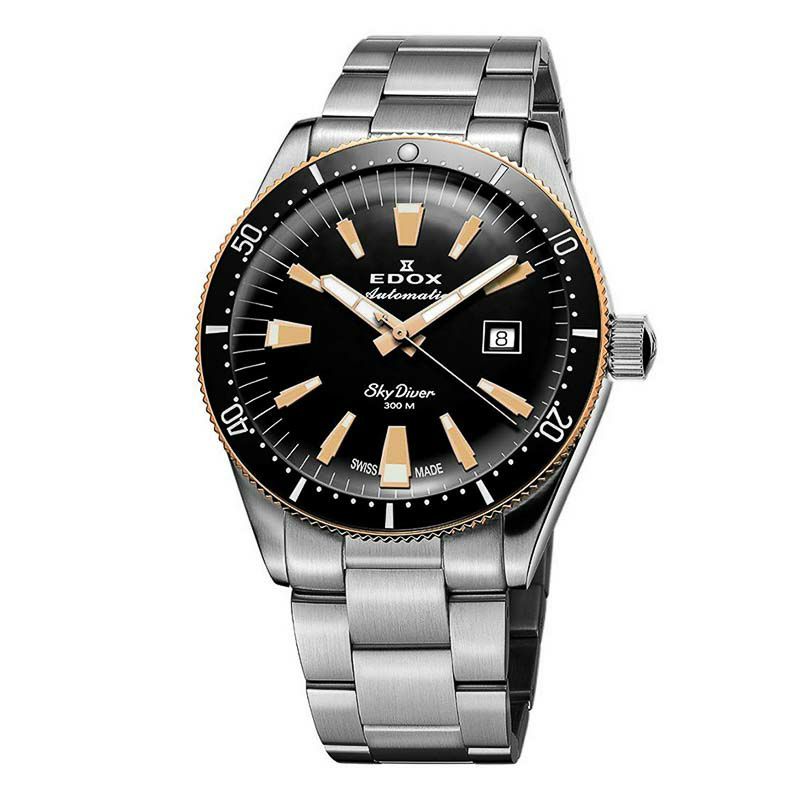 EDOX SKYDIVER DATE AUTOMATIC LIMITED EDITION エドックス スカイ 