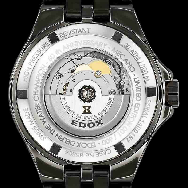 EDOX DELFIN MECANO 60TH ANNIVERSARY LIMITED EDITION エドックス  
