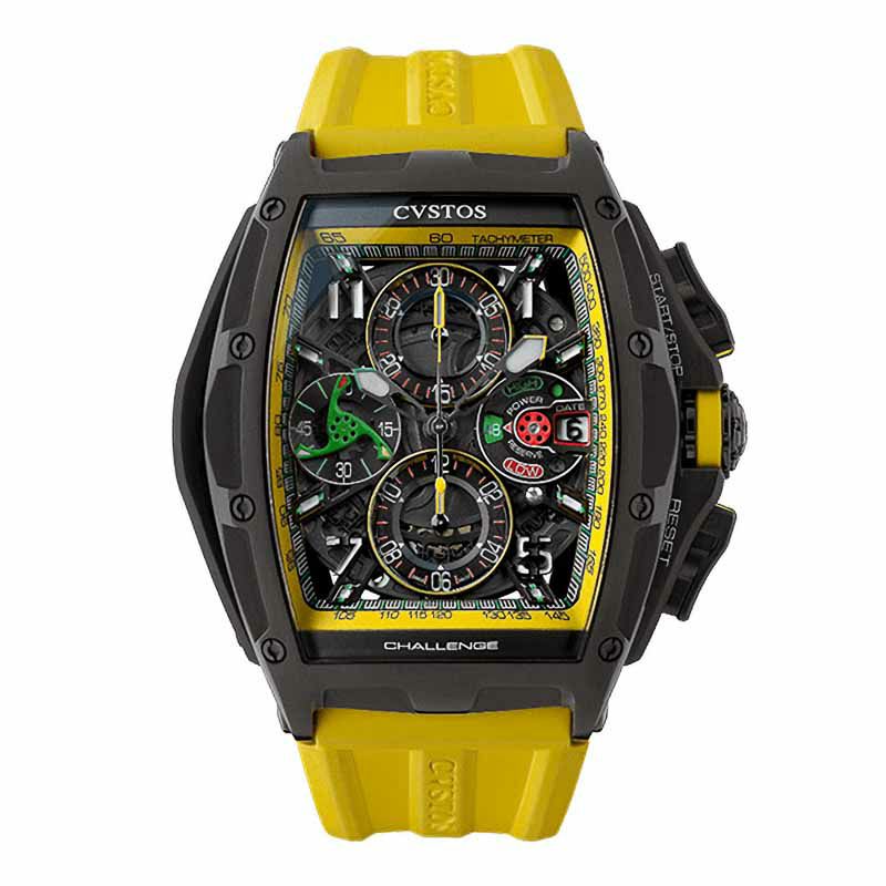 CVSTOS CHALLENGE CHRONOIII-S クストス チャレンジ クロノIII-S CVT-CHR3-YELLOW  BST｜正規取り扱いブランド｜時計・腕時計の通販サイトBEST ISHIDA（正規・中古販売店）