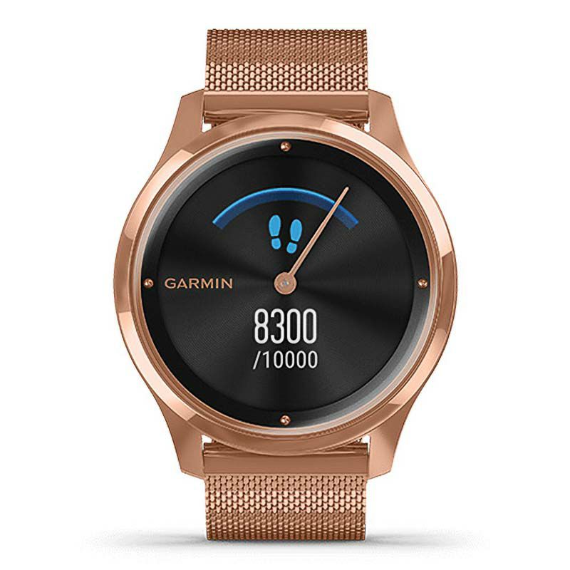 GARMIN vivomove Luxe 18K Rose Gold | vrealitybolivia.com