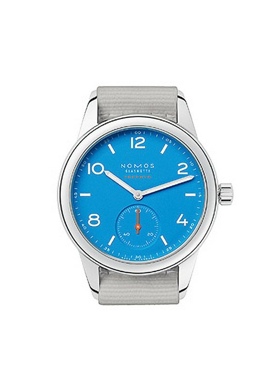 NOMOS GLASHUETTE Club Neomatik Signalblau ノモス グラス