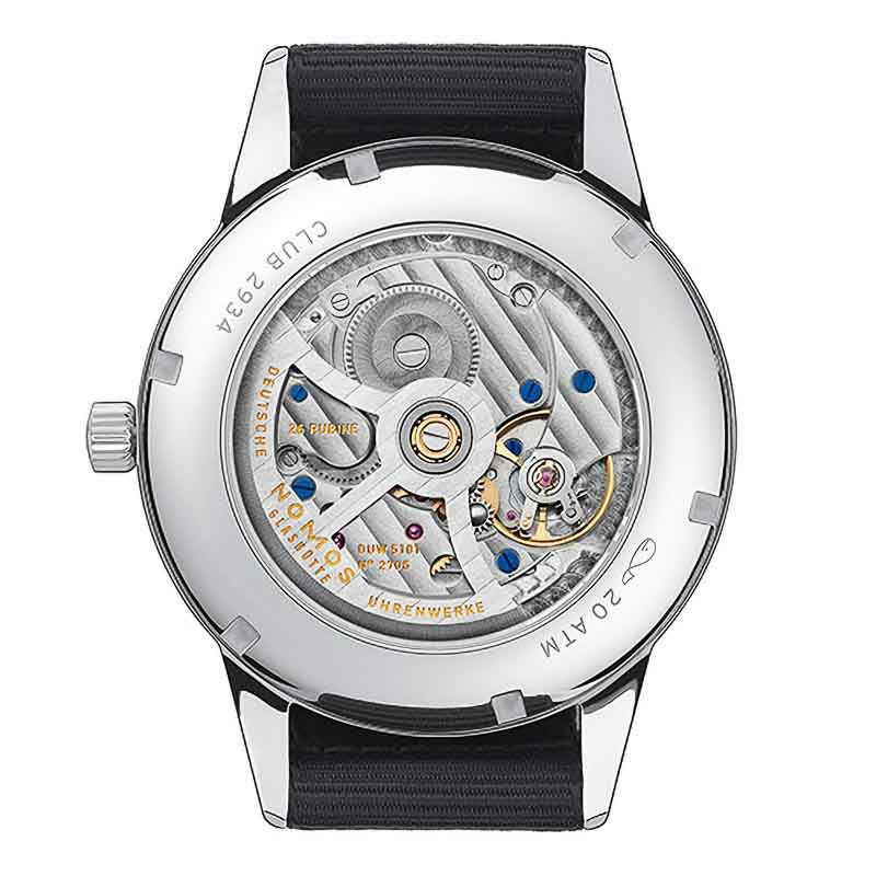 NOMOS GLASHUETTE Club Automat Datum Atlantik ノモス グラス