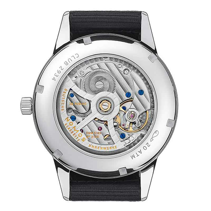 【正規】【自動巻き】【メンズ】【腕時計】NOMOS GLASHUETTE CLUB Automat Datum ノモス グラスヒュッテ クラブ オートマティック デイト CL151011W2 時計・腕時計の通販サイト - BEST Ishida