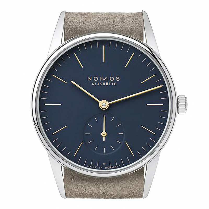 NOMOS GLASHUETTE Orion 33 Midnight Blue ノモス グラスヒュッテ 