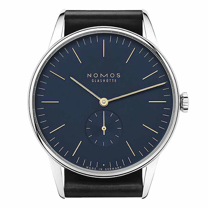 NOMOS GLASHUETTE Orion 38 Midnight Blue ノモス グラスヒュッテ 