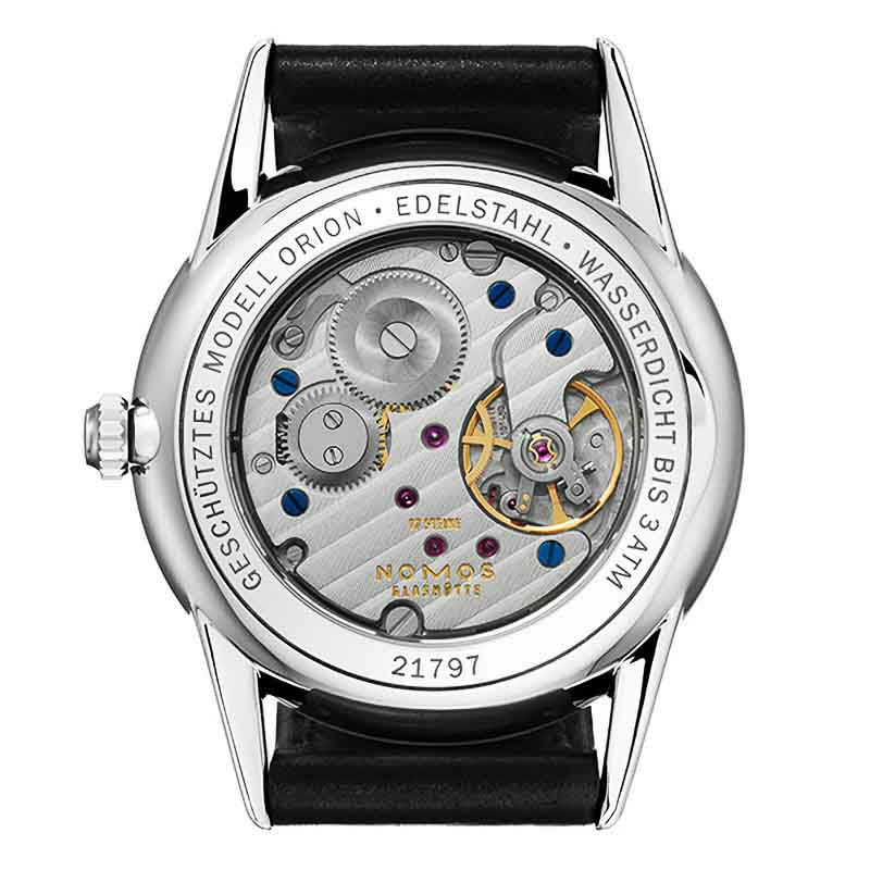 NOMOS GLASHUETTE Orion Blue Hand ノモス グラスヒュッテ オリオン  