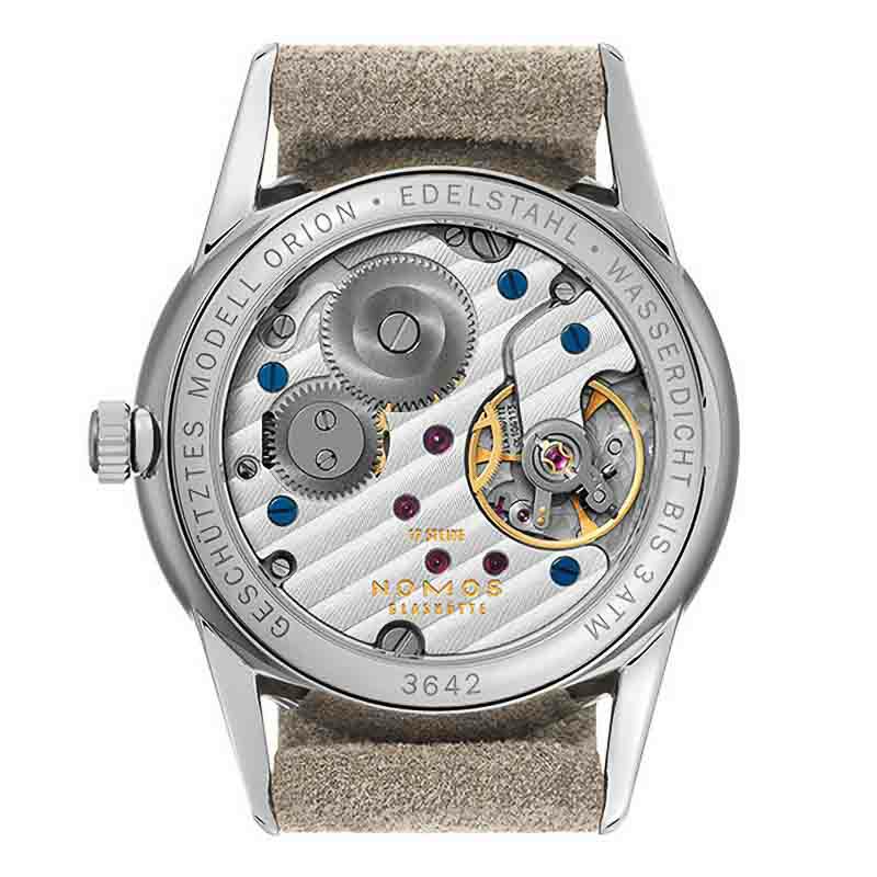 NOMOS GLASHUETTE Orion 33 Blue Hand ノモス グラスヒュッテ オリオン