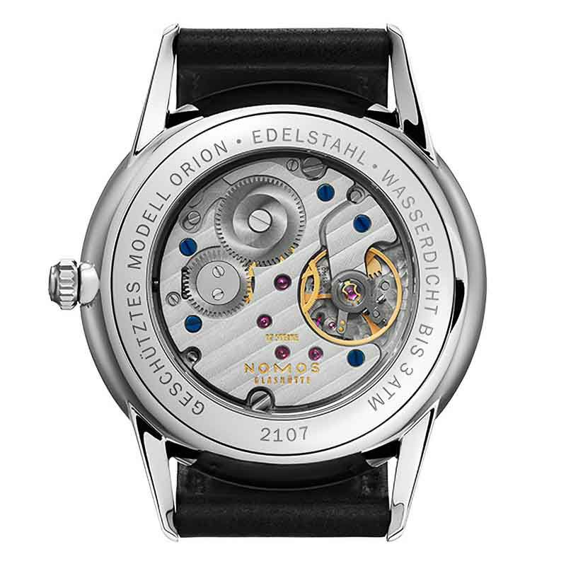 NOMOS GLASHUETTE Orion 38 Blue Hand ノモス グラスヒュッテ オリオン  