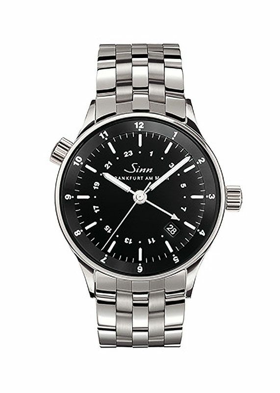 Sinn ジン 6000 自動巻き 腕時計 メンズ Frankfurt Financial