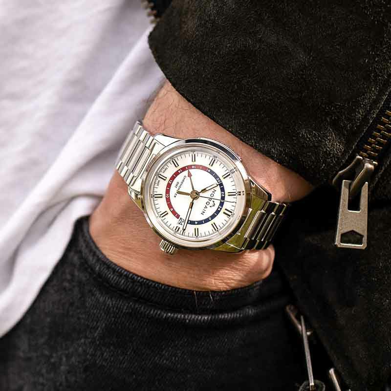 NORQAIN Freedom 60 GMT Opaline Dial ノルケイン フリーダム 60 GMT  