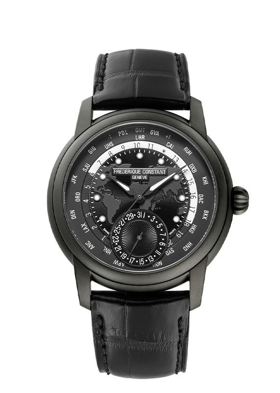 FREDERIQUE CONSTANT CLASSIC WORLDTIMER MANUFACTURE GLOBE-TROTTER  