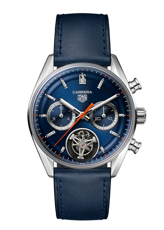 TAG HEUER TAG HEUER CARRERA CHRONOGRAPHTOURBILLON タグ・ホイヤー タグ・ホイヤー カレラ クロノグラフ トゥールビヨン CBS5010.FC6543