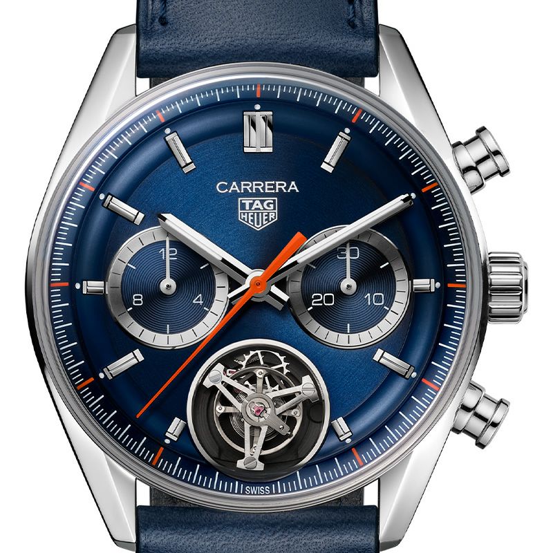 TAG HEUER TAG HEUER CARRERA CHRONOGRAPHTOURBILLON タグ・ホイヤー タグ・ホイヤー カレラ クロノグラフ トゥールビヨン CBS5010.FC6543