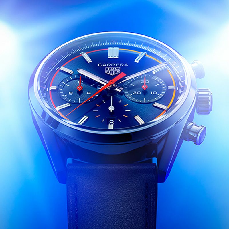 TAG HEUER TAG HEUER CARRERA CALIBRE HEUER 02 CHRONOGRAPH タグ・ホイヤー タグ・ホイヤー カレラ キャリバー ホイヤー 02 クロノグラフ CBN201D.FC6543
