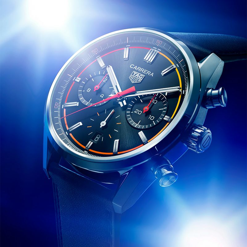 TAG HEUER TAG HEUER CARRERA CALIBRE HEUER 02 CHRONOGRAPH タグ・ホイヤー タグ・ホイヤー カレラ キャリバー ホイヤー 02 クロノグラフ CBN201C.FC6542