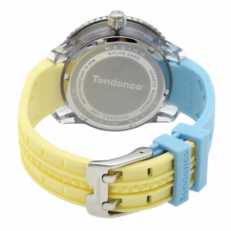 【新品工具】ＴＥＮＤＥＮＣＥ テンデンス クレイジーミディアム ＴＧ９３００６０ アナログ クォーツ 腕時計 ラバーバンド 時計/220 その他