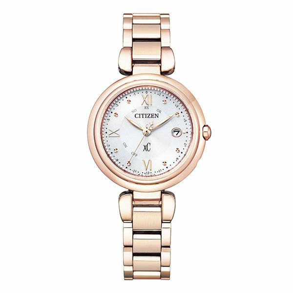 xC Titania Happy Flight Eco Drive Model Sakura pink クロスシー ティタニア ライン ハッピーフライト エコ・ドライブ電波時計 サクラピンク ES9464-52A