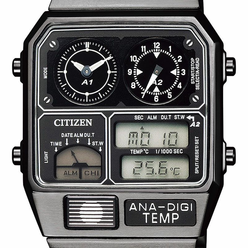 CITIZEN ANA-DIGI-TEMP アナデジテンプ 腕時計 - 腕時計(デジタル)