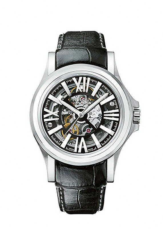 BULOVA ACCUSWISS KIRKWOOD SKELETON ブローバ アキュスイス カーク