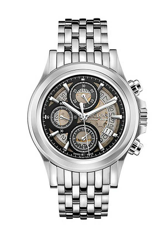 【正規】【自動巻き】【メンズ】【腕時計】BULOVA ACCUSWISS Kirkwood Skeleton CHRONO ブローバ アキュスイス カークウッド スケルトン クロノ 63B170 時計・腕時計の通販サイト - BEST Ishida