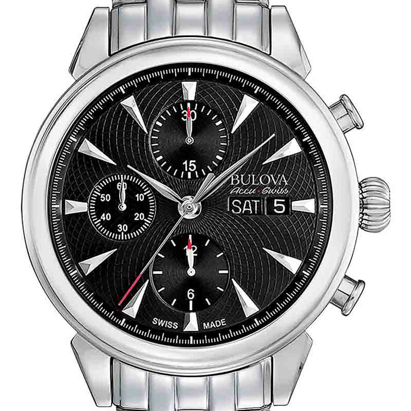 BULOVA ACCUSWISS GEMINI CHRONO ブローバ アキュスイス ジェミニ  